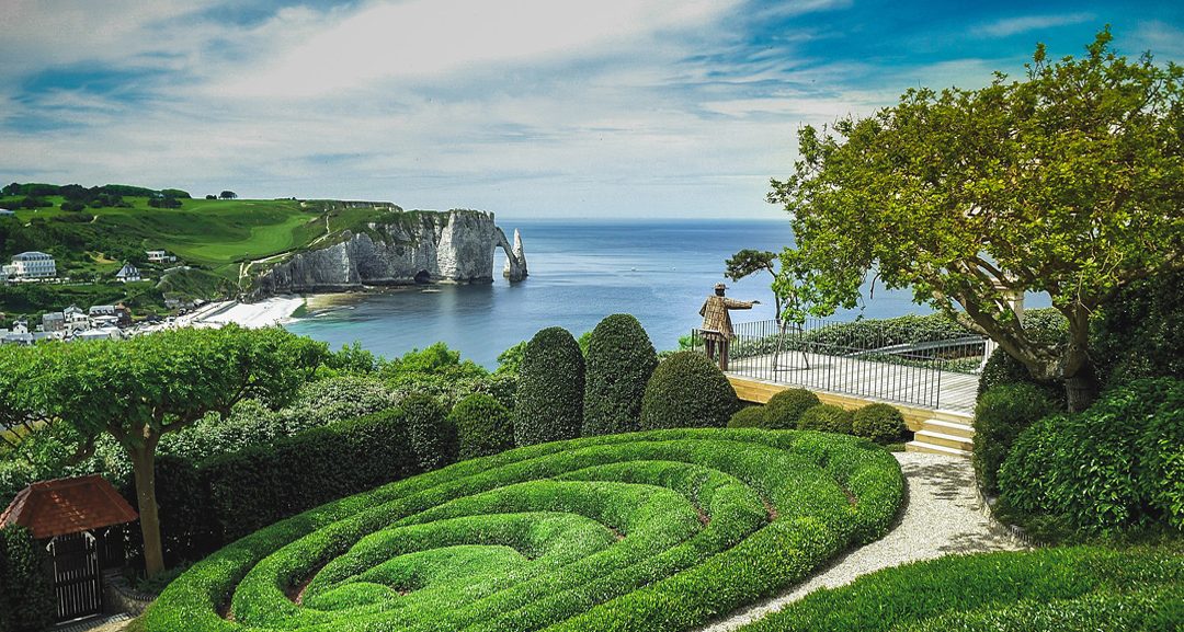 Les Jardins d'Étretat, clifftop gardens